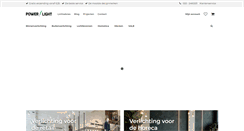 Desktop Screenshot of power-light.nl
